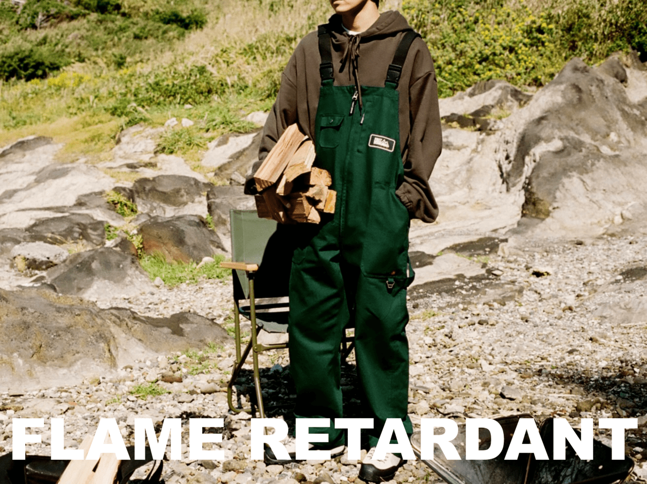 THE NORTH FACE 黒 オーバーオール　難燃　キャンプ THE NORTH FACE 黒 オーバーオール 難燃 キャンプ 街でも使える