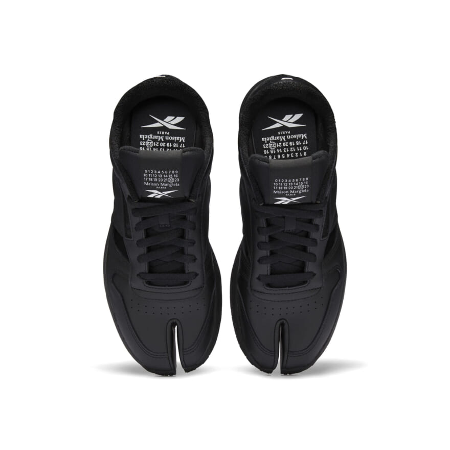 メゾン マルジェラ×リーボック Maison Margiela x Reebok クラシックレザー・タビ・デコルティケ・ロー Classic Leather Tabi Décortiqué Low (ブラックレザー)3