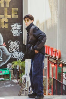 [岩上 隼也] ユニクロ＋Jのダウンで武骨なスタイリングを楽しむ！