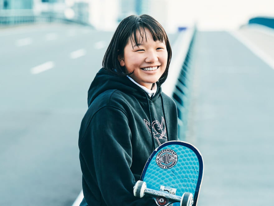 東京五輪金メダリスト 西矢椛インタビュー 「大会でもストリートでもカッコいい滑りができるスケーターになりたい」