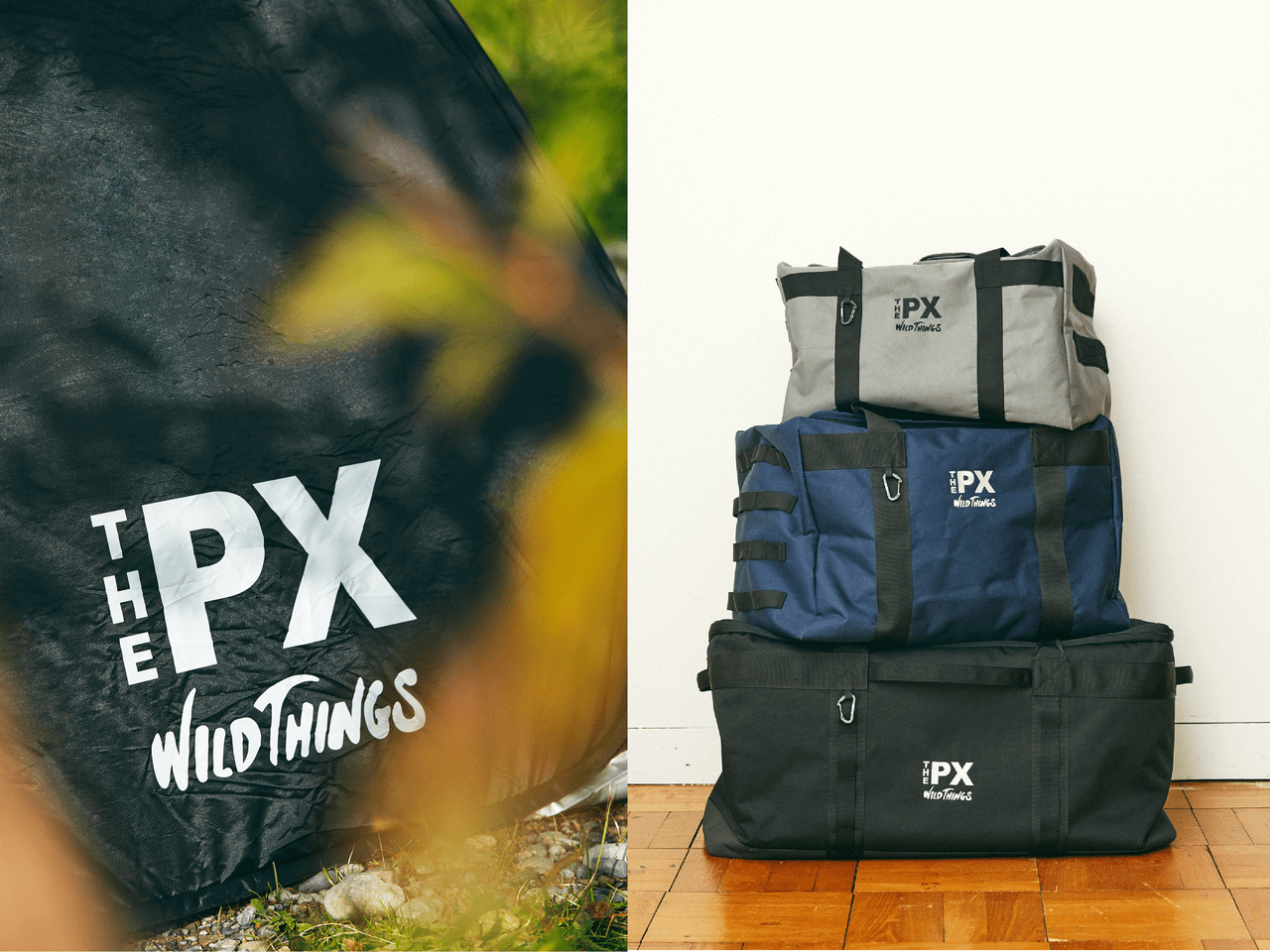 この春、レジャーシーンもかっこよく！ワイルドシングスからクールなアウトドアラインが登場 [THE PX WILD THINGS]
