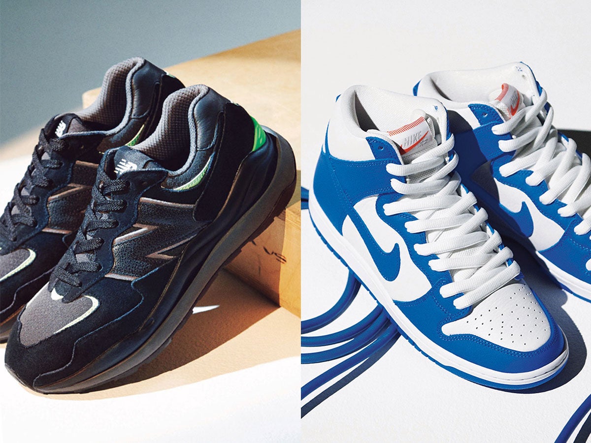 Nike、Converse、New Balance スニーカーセット NIKE converse vans New Balance スニーカー 6足 - メルカリ