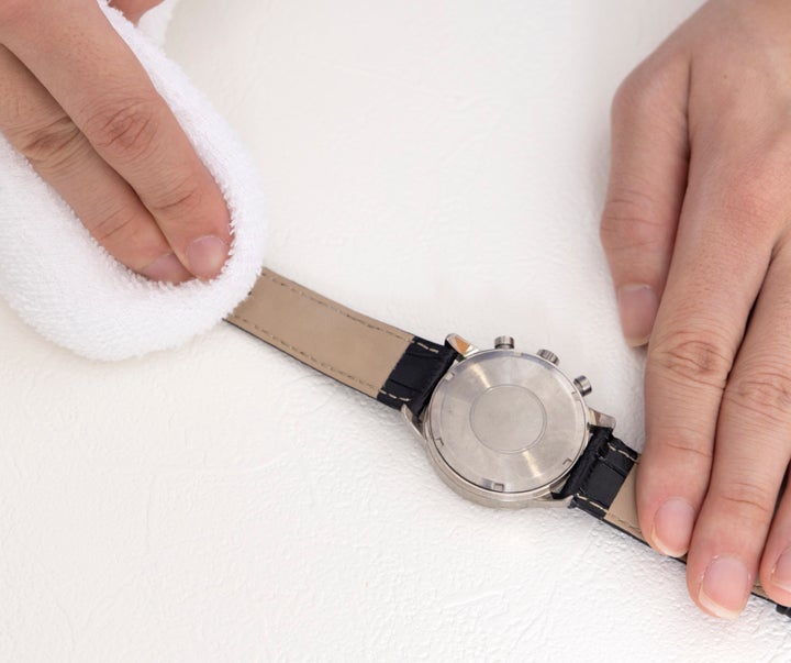革ベルト腕時計のケア方法