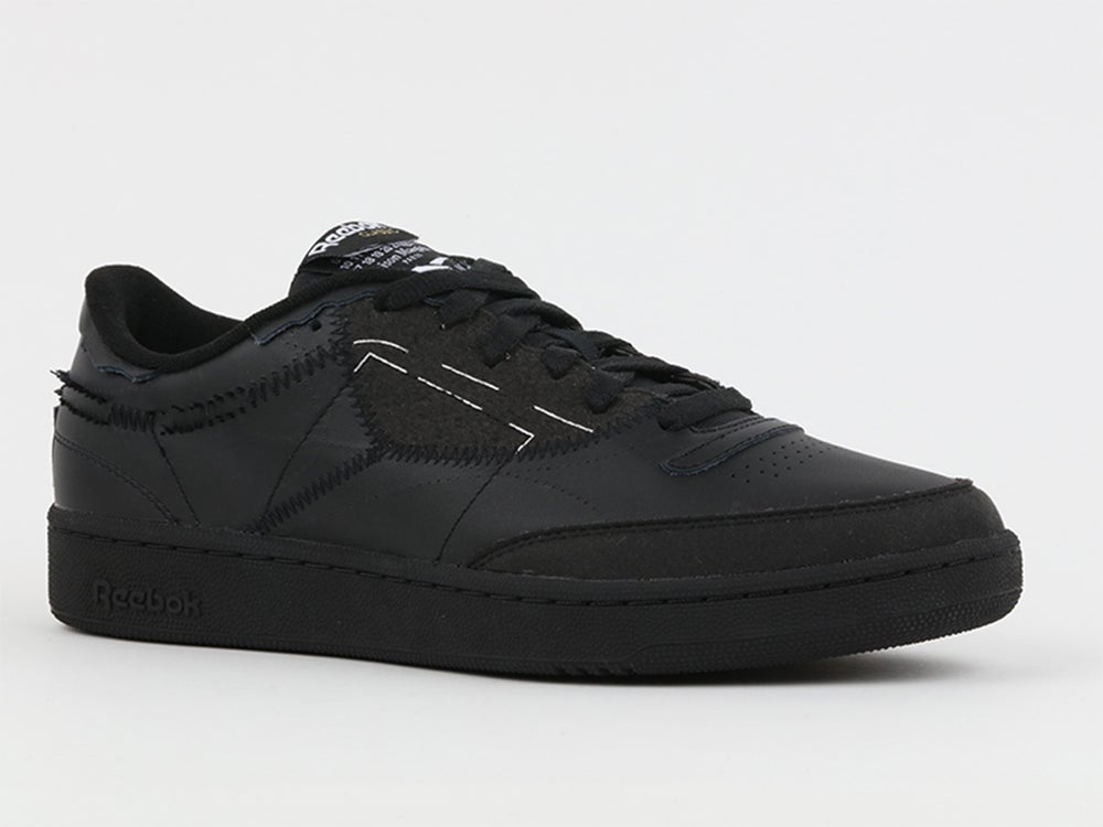 Maison Margiela × REEBOK ◆ロゴ レザー スニーカー◆関送込み Maison Margiela x Reebok Classic Leather Tabi Décortiqué Low