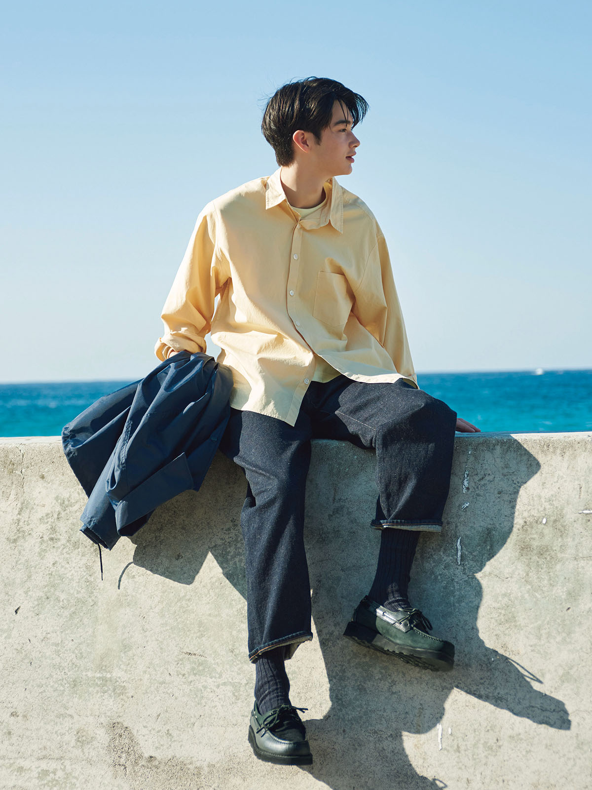 ENGINEERED GARMENTS × SEBAGOのデッキシューズ