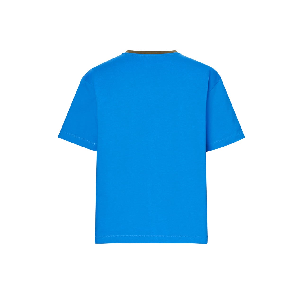 ユニクロ　マルニ　フランチェスコ・リッソ　初コレボレーション　全貌　UNIQLO and MARNI　クルーネックTシャツ ￥1,990　ブロックブルー
