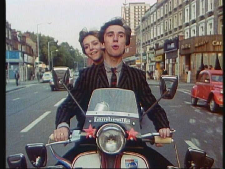 映画　さらば青春の光　モッズ　スーツ　バイク　ロンドン　場面写真