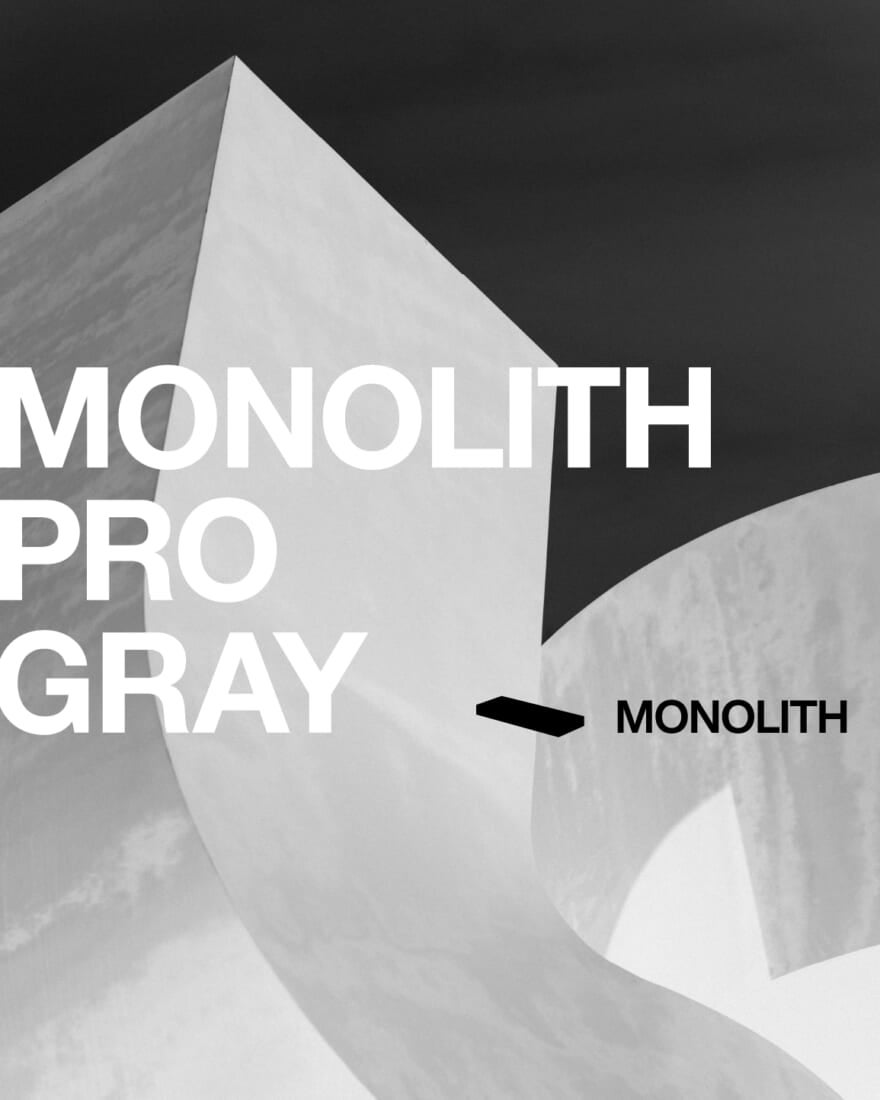 モノリス　プロ　グレー　MONOLITH　PRO　GRAY　ビジュアル1