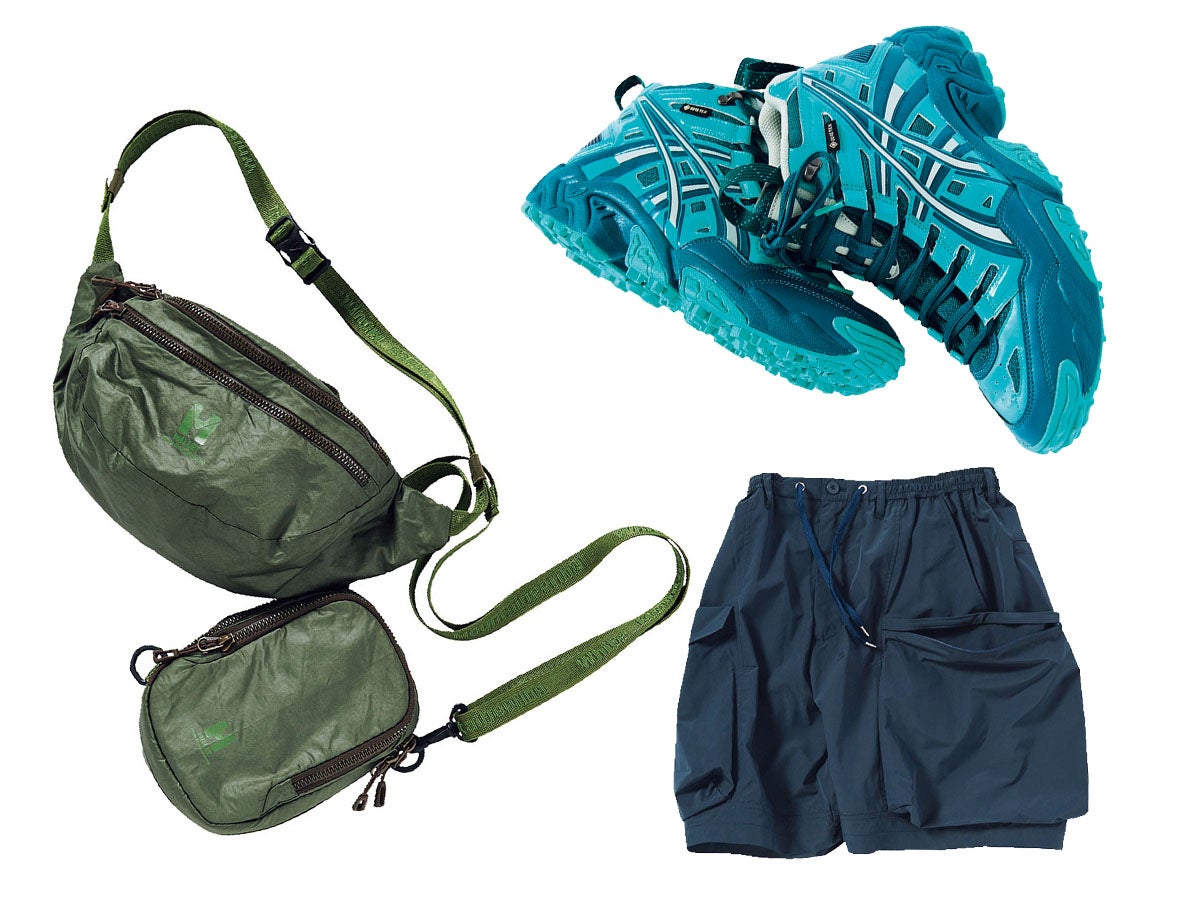 スノーピーク、ビームス、アシックス…注目のゴアテックスアイテムも豊作【まわりと差がつくアウトドアグッズ６選】