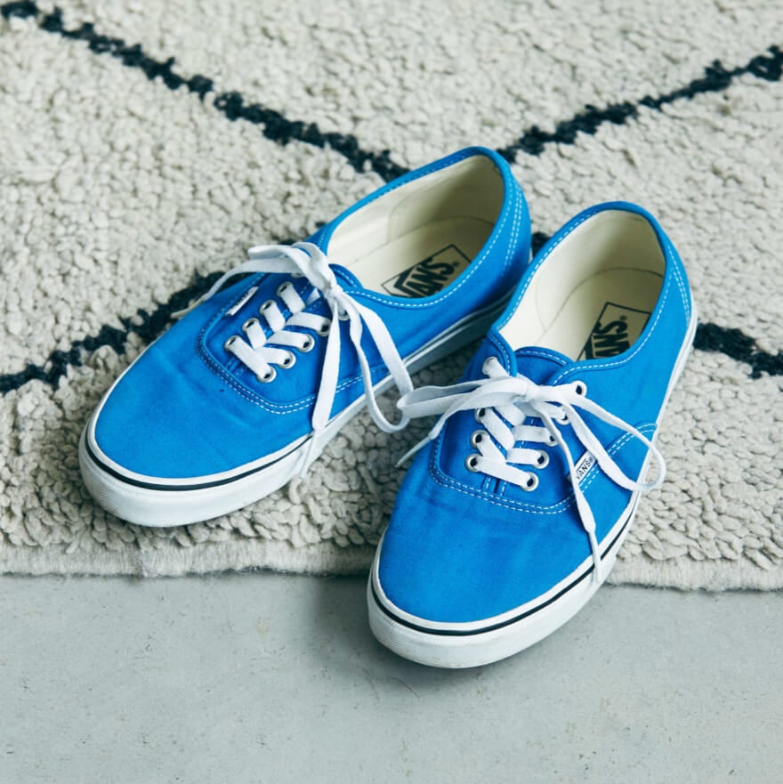 ヴァンズ オーセンティック　ブルー　VANS AUTHENTIC　Blue　メイン