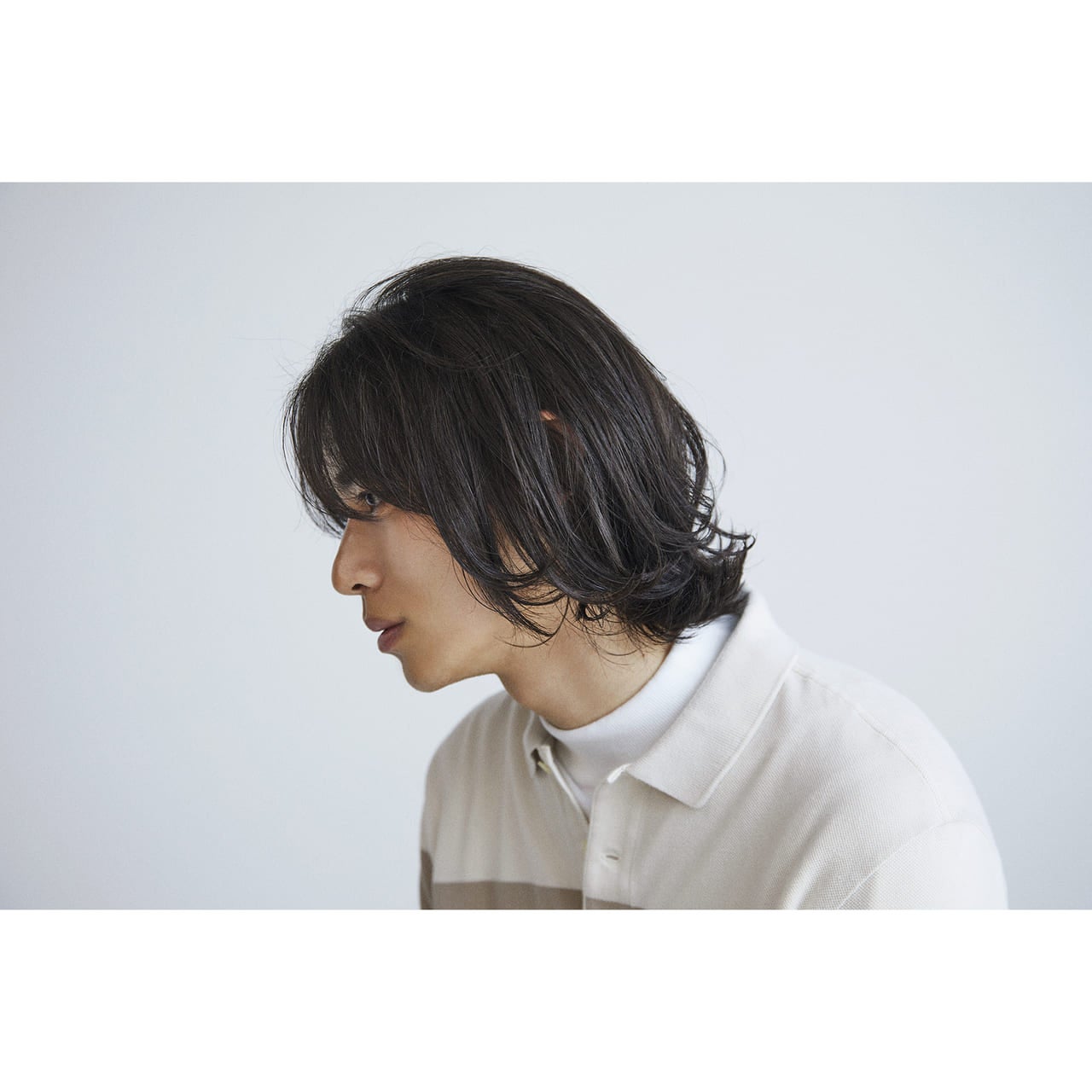 メンズ　髪型　S.HAIR SALON kitahama　東京最旬ヘアカタログ　メンズボブ　左サイド