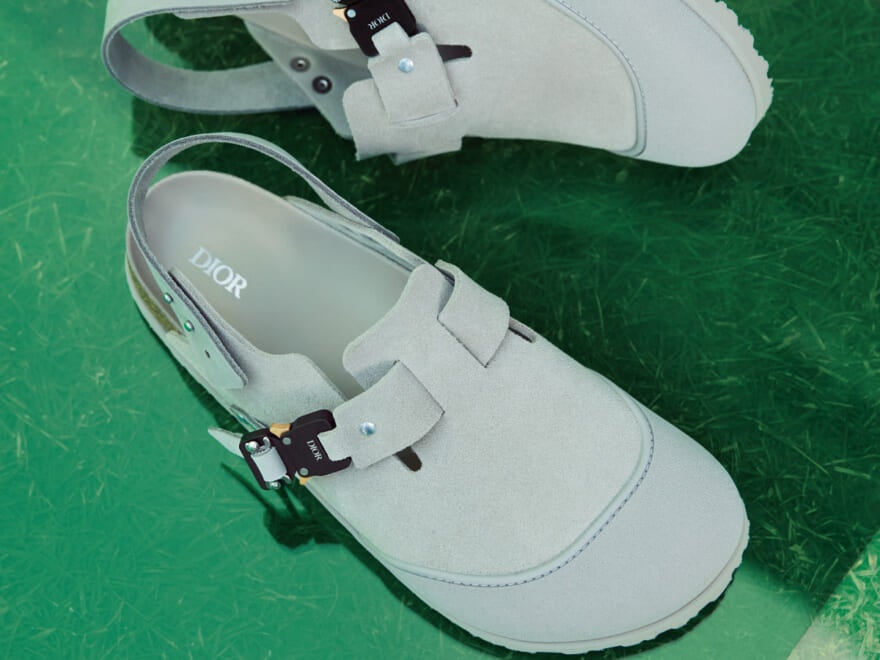 ビルケンシュトックとディオールが初コラボ！ グレーカラーのサンダル「トキオ」と「ミラノ」が新登場。[DIOR by BIRKENSTOCK]