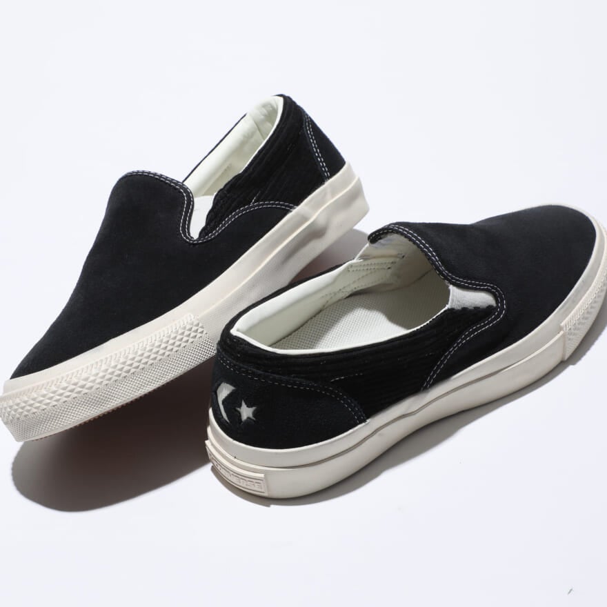 【10選】７月に買うべき最新スニーカーNEWS！ コンバース スケートボーディング　CONVERSE SKATEBOARDING　「CS SLIP-ON SK CD」