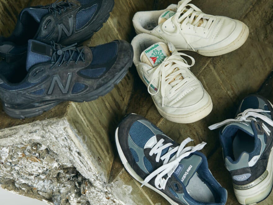 サイズJJJJound New Balance Navy スニーカー