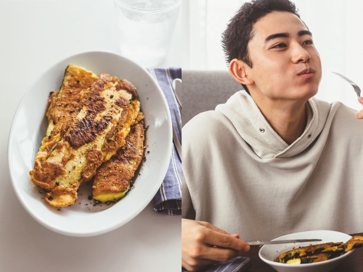 ズッキーニが主役級の“ごちそう”に！ズッキーニのチーズピカタ【男の無限レシピ A面 vol.2】