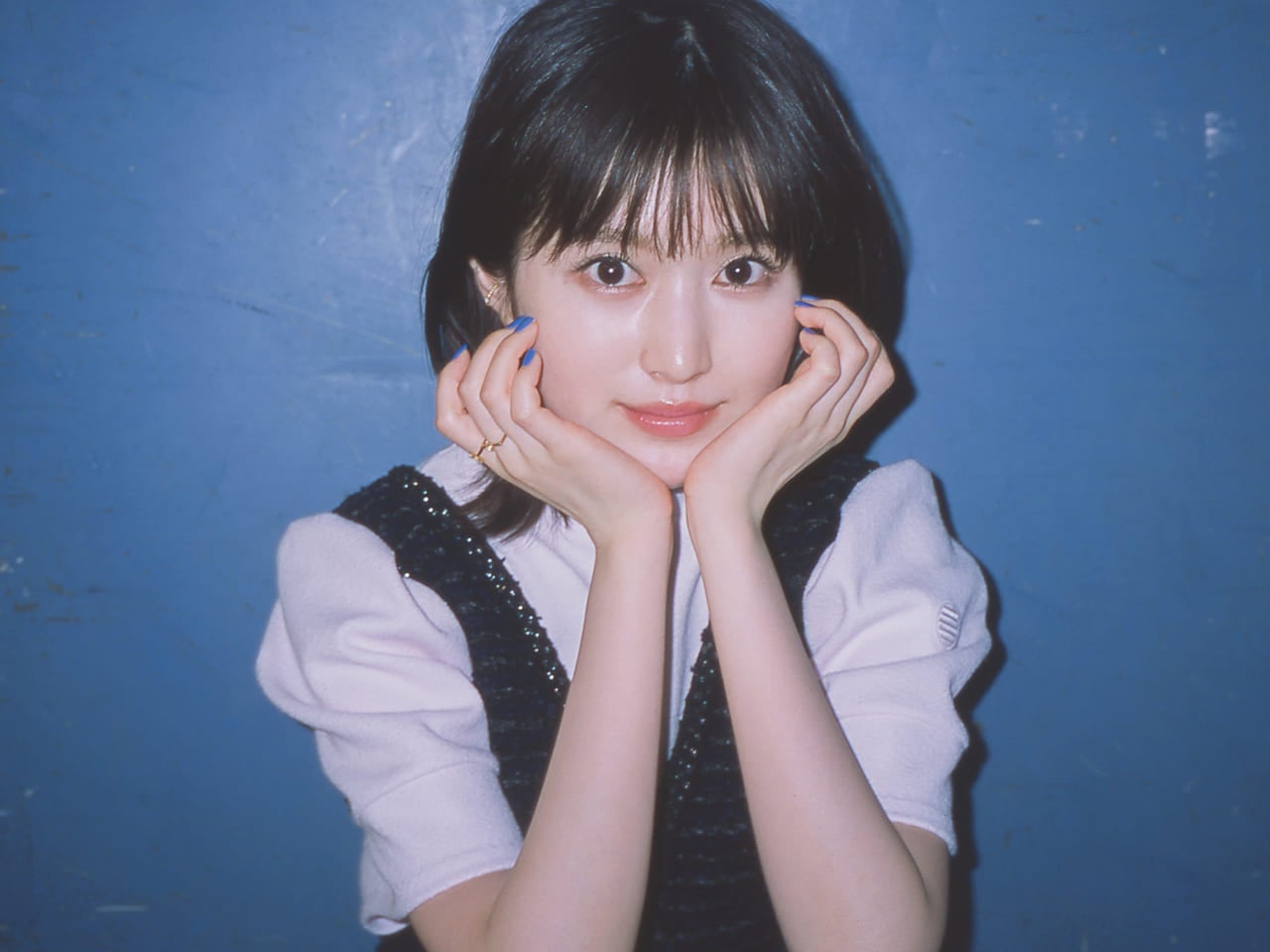 福本莉子 直筆サイン色紙 【説明欄必読】 書