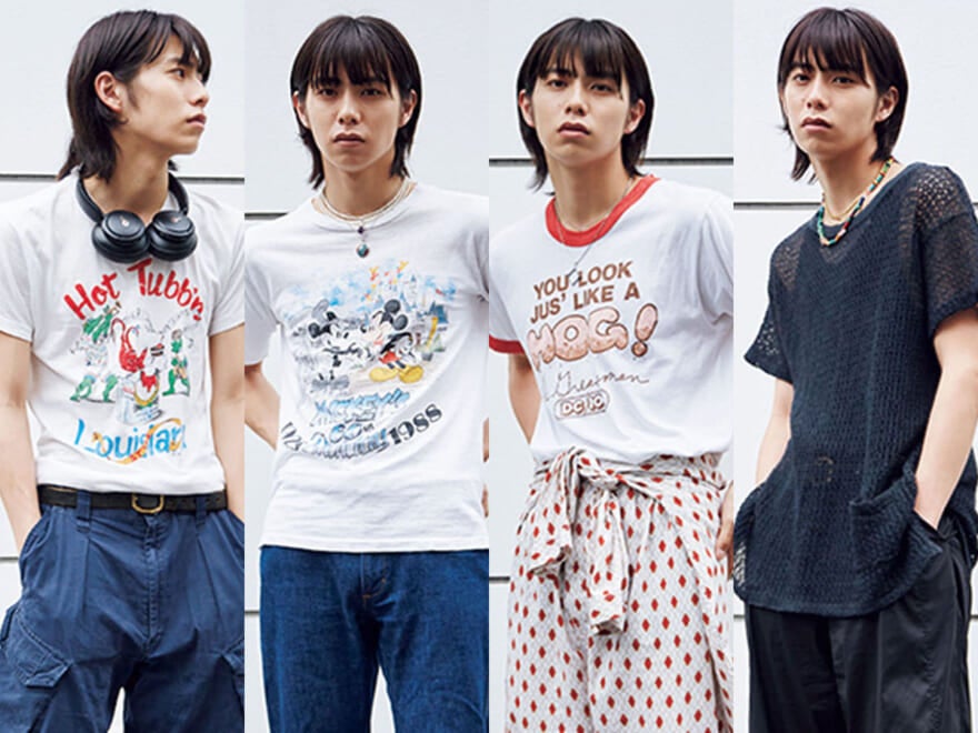 【４選】「Tイチ」を一瞬でオシャレに！ネックレス、ヘッドホン…で首元を盛る。夏服スタイリングテクSNAP＃11