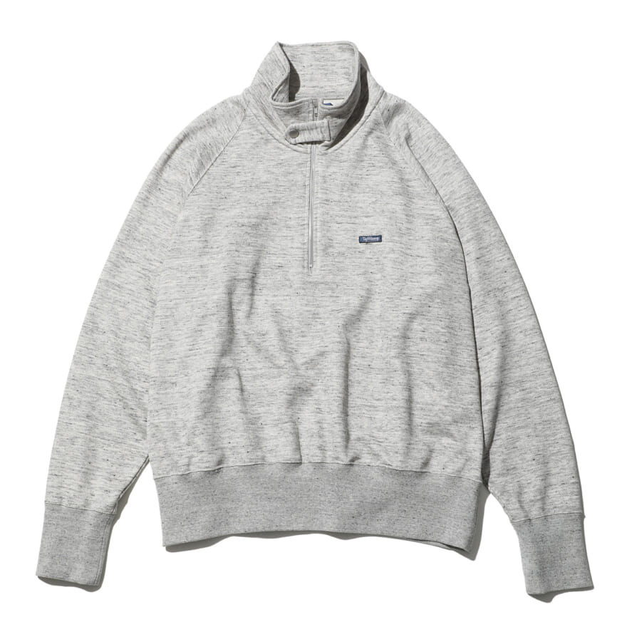 Linen Terry Neck Zip Anorak
Color:H.GRAY
Size:M / L
Price:¥28,600(in tax)
