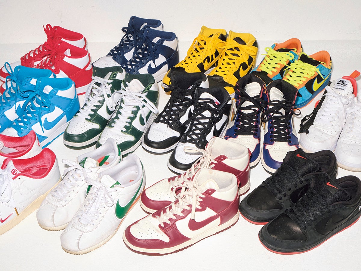 ダンクハイ、ルナ フォース １…「ナイキ」を子どもの頃から集め続ける【おしゃれな人の集めすぎ夏服＃10】