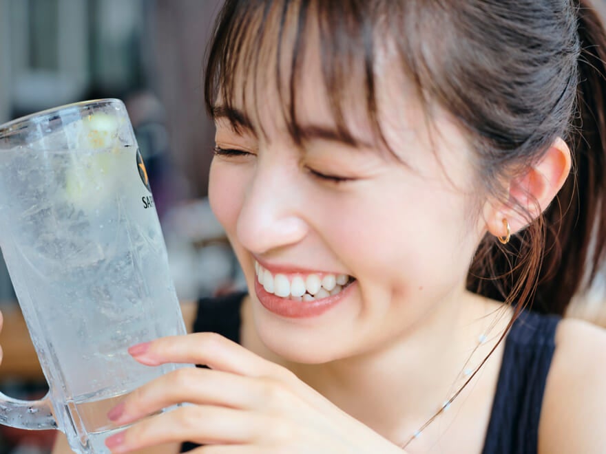 【逢田梨香子さんに人生相談】浅草で昼飲み。気取らない彼女に夢中！