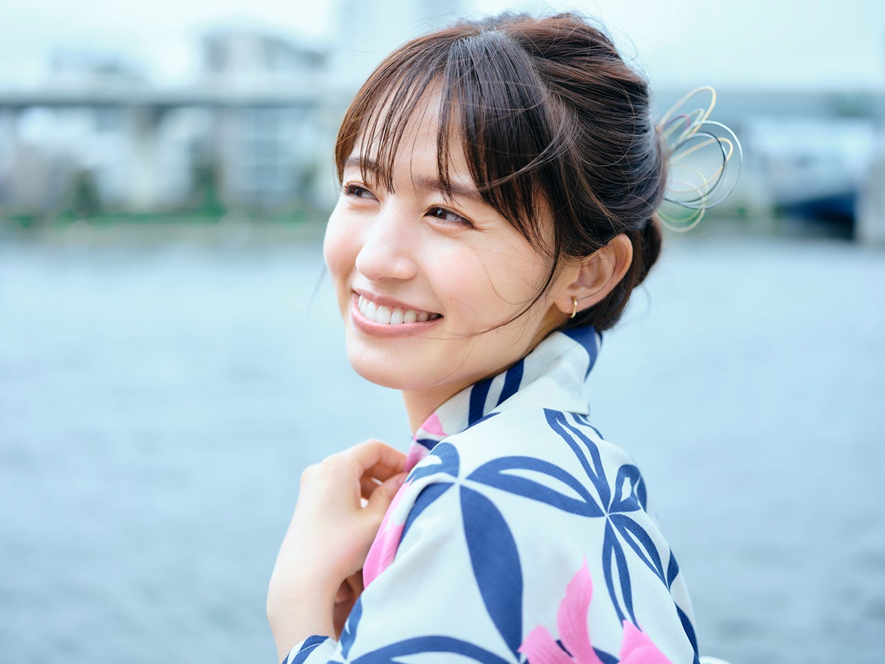 逢田梨香子さんと隅田川散歩。「浴衣を一緒に選ぶの、アリですね（笑）」