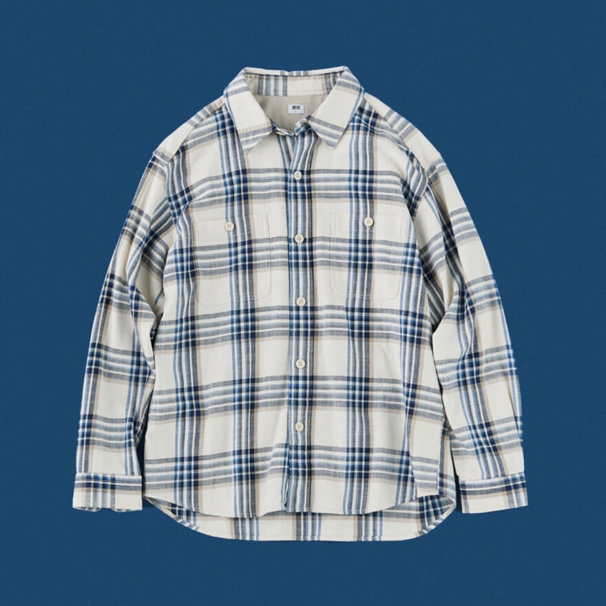 9月に買うべきユニクロのチェックシャツ¥2,990/ユニクロ