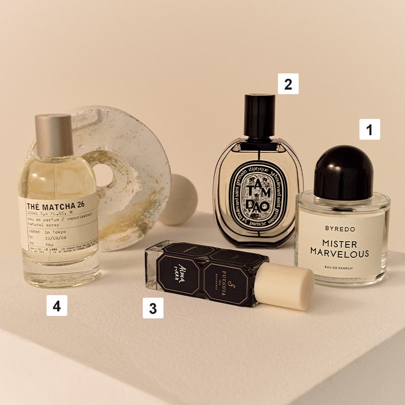 香水　「アガる香り」　BYREDO,diptyque　FUEGUIA 1833 LE LABO