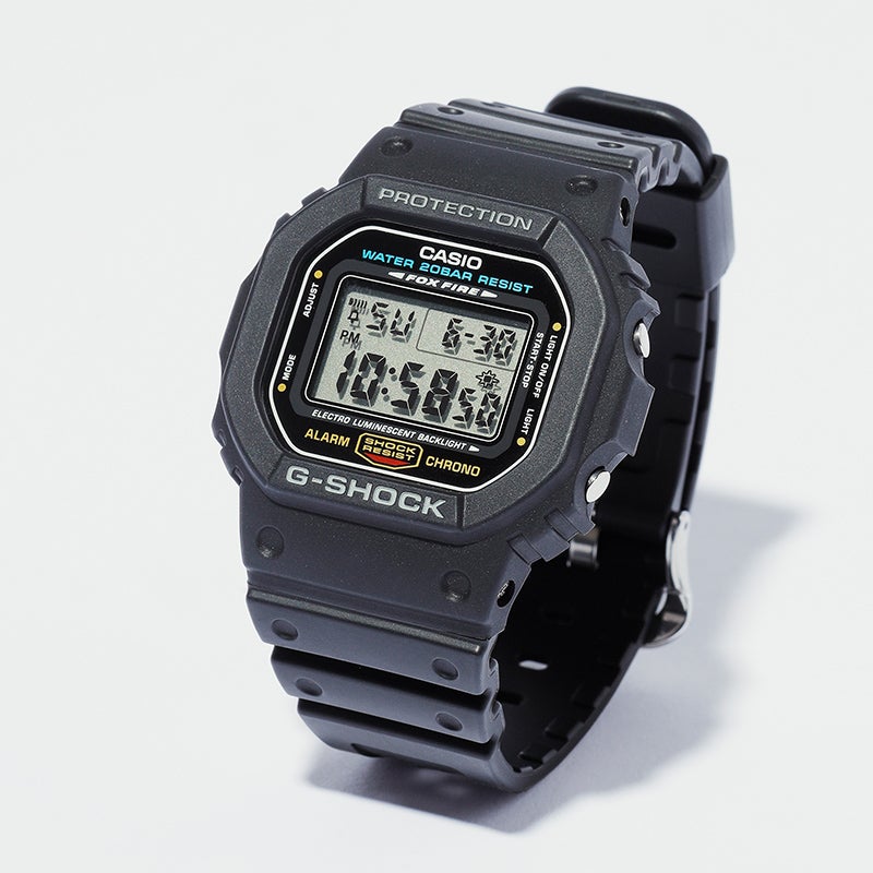 〈DW-5600E-1〉時計（Gショック）