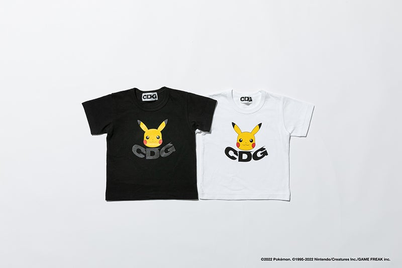 ギャルソン　ポケモン　コラボ　キッズ　Tシャツ　ピカチュウ