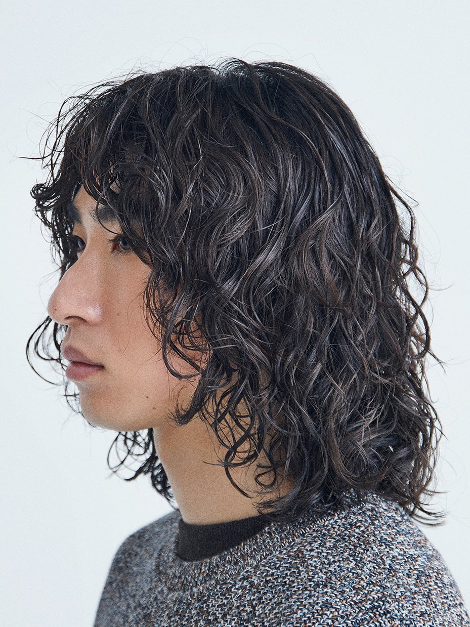 東京最旬ヘアカタログ　メンズ　髪型　パーマ　くせ毛 硬毛 多毛　10代　20代　ヘアスタイル　Door daikanyama サイド