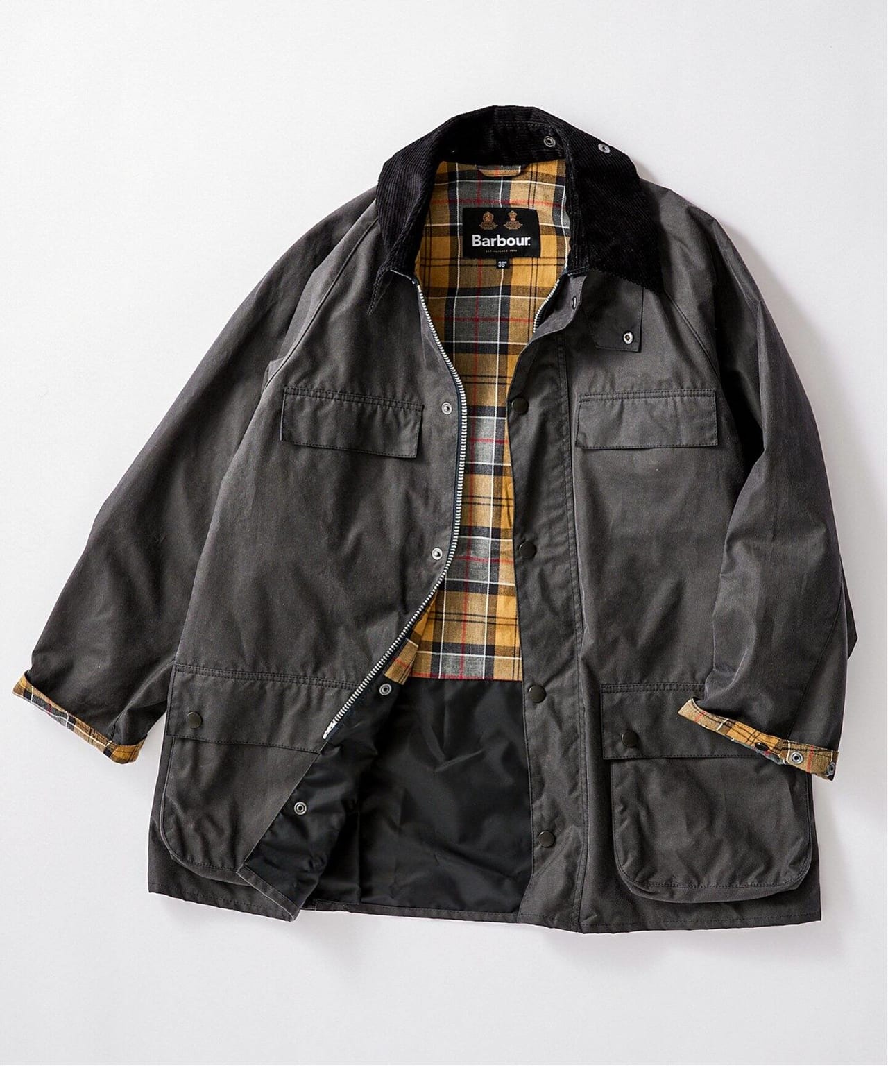 Barbour ビデイル　オールブラック別注品