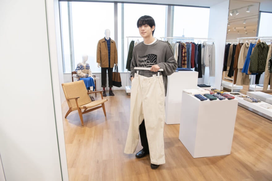 ユニクロ　UNIQLO and JW ANDERSON　展示会