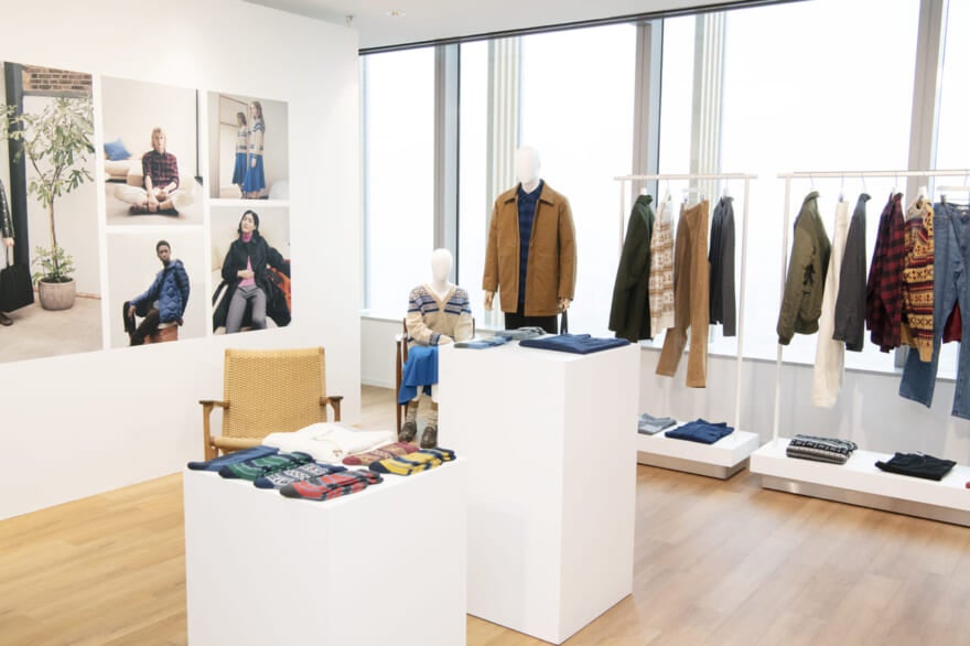 ユニクロ　UNIQLO and JW ANDERSON　展示会