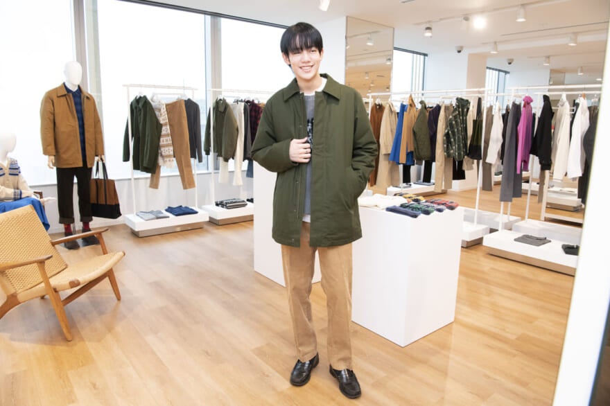 ユニクロ　UNIQLO and JW ANDERSON　展示会