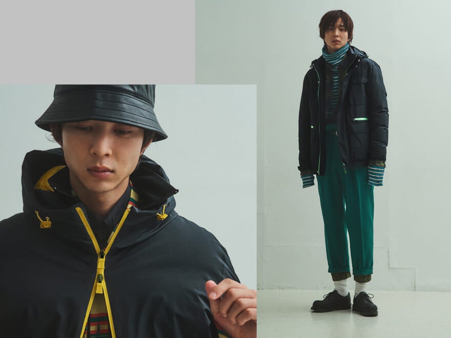 HERNO、GORE-TEXを使った黒の「Laminar」コレクション。都会で着る鈴木仁の３スタイル