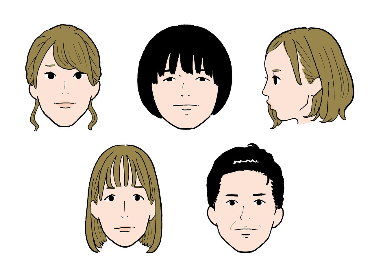 【１秒でわかる！人相術】髪で耳を隠す人は秘密主義？ 覚えてモテる、５つの診断術