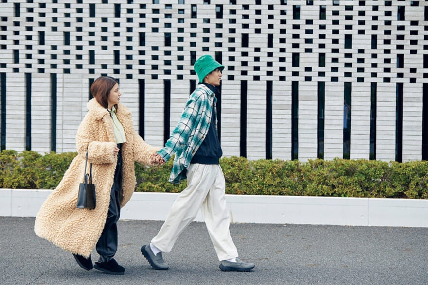 水沢林太郎 川島海荷 ふわもこ アウター