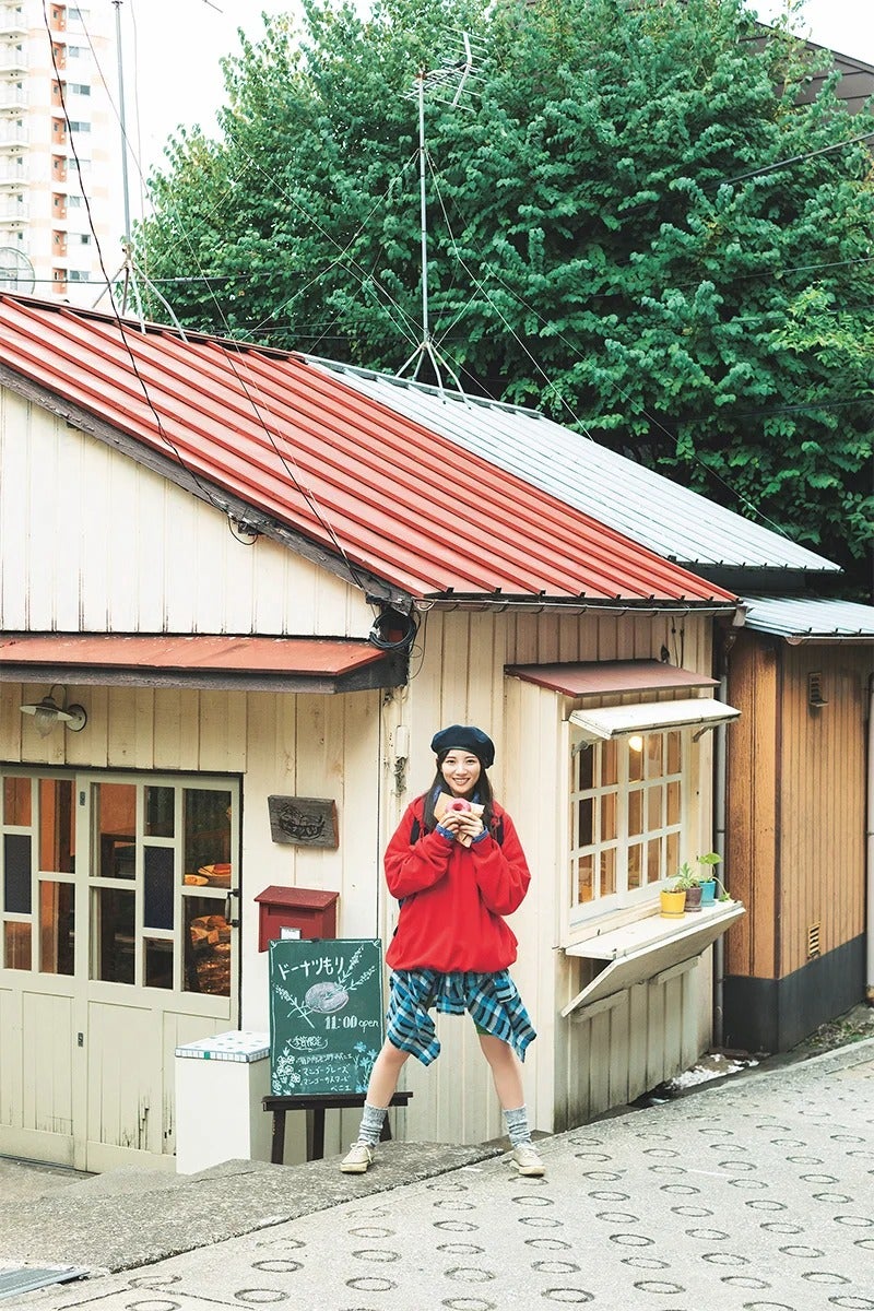 【日向坂46 河田陽菜 × ドーナツもり】”層になっている食べ物ってなんだか贅沢に感じませんか?”