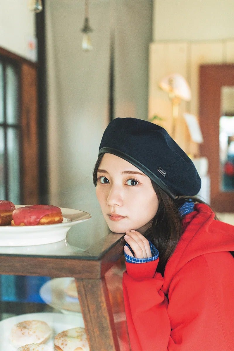 【日向坂46 河田陽菜 × ドーナツもり】”層になっている食べ物ってなんだか贅沢に感じませんか?”