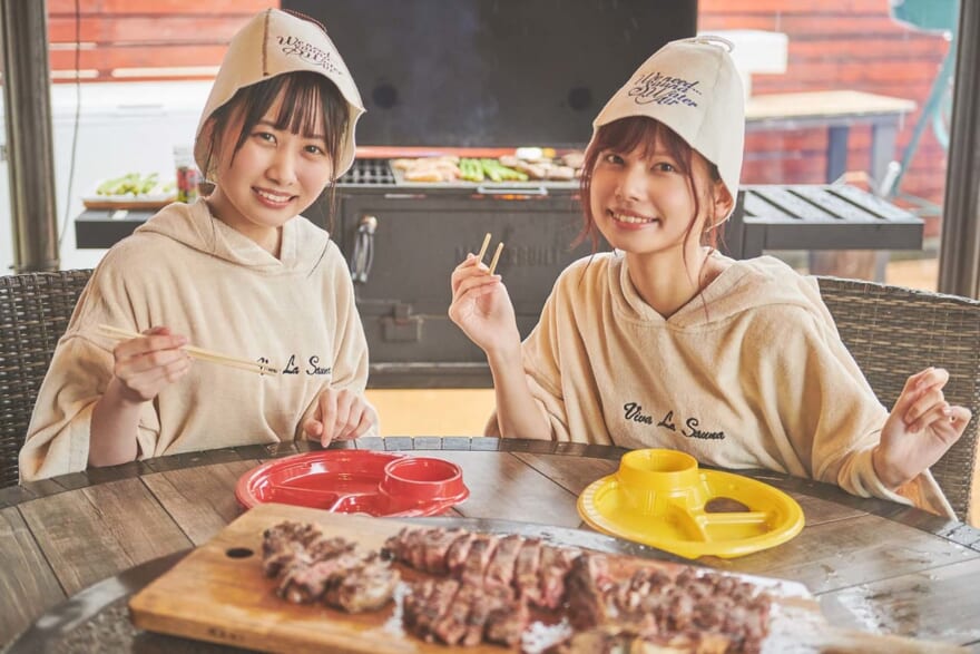 ぺろりん　あかりん　BBQ