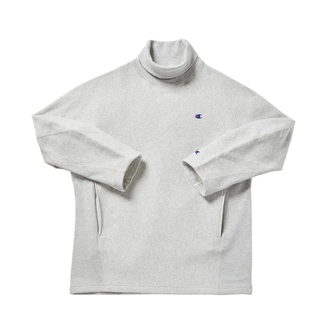 REVERSE WEAVE® HI NECK SWEATSHIRT