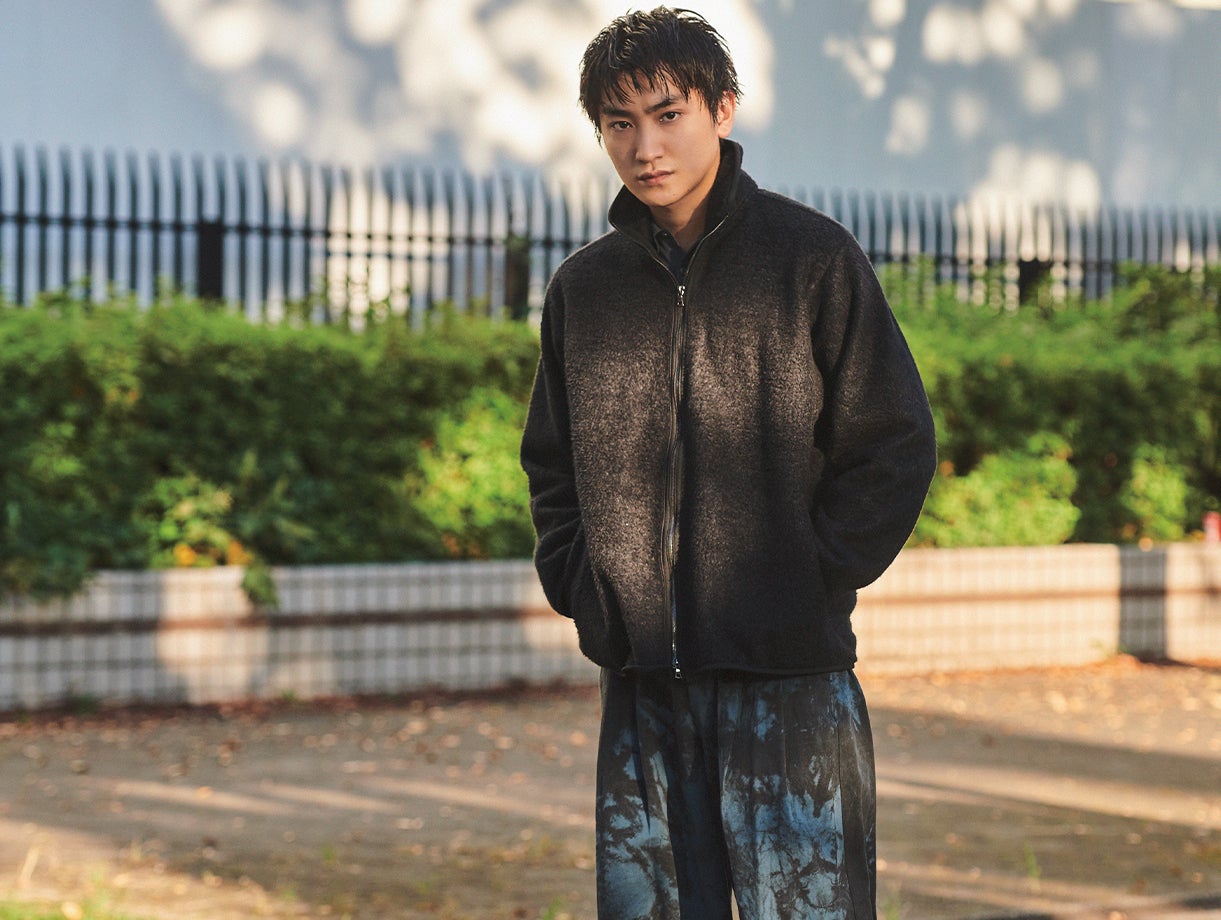 金子大地さんがこの冬着るのは「ブラームス」のショートジャケット