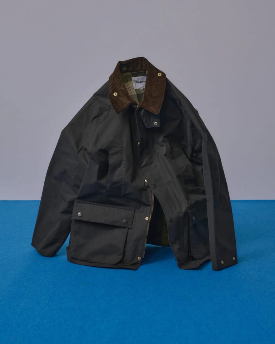 バブアー　「 ÉDIFICE（エディフィス）」、「MARKAWARE（マーカウェア）」、「Barbour（バブアー）」のトリプルコラボ　ビデイル　BEDALE　 価格：￥85,800