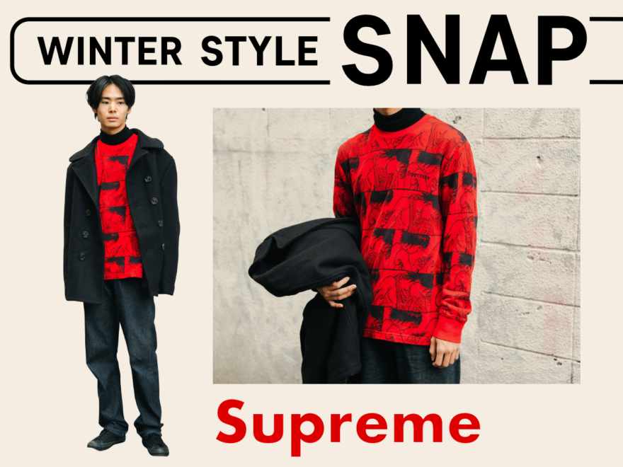 SUPREME  AKIRA ジャガードセーター