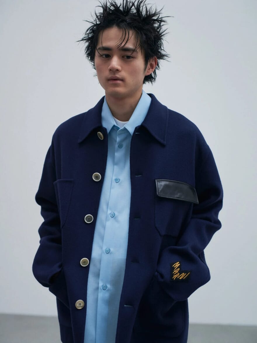 Gallery]【マルニのワークジャケット×鈴鹿央士】 武骨じゃない