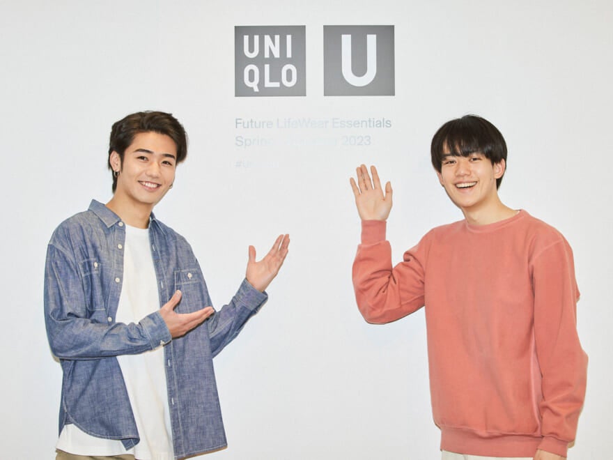 ユニクロ ユー（Uniqlo U）2023春夏新作を最速試着！ メンズノンノモデルが選び抜いたMYフェイバリットは？