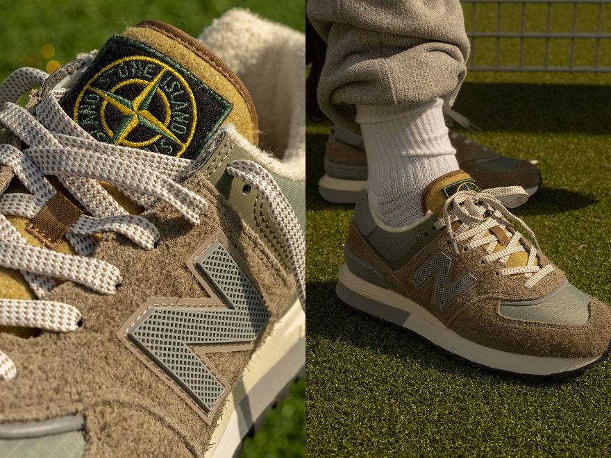 Stone Island × New Balance 574 Legacy 28