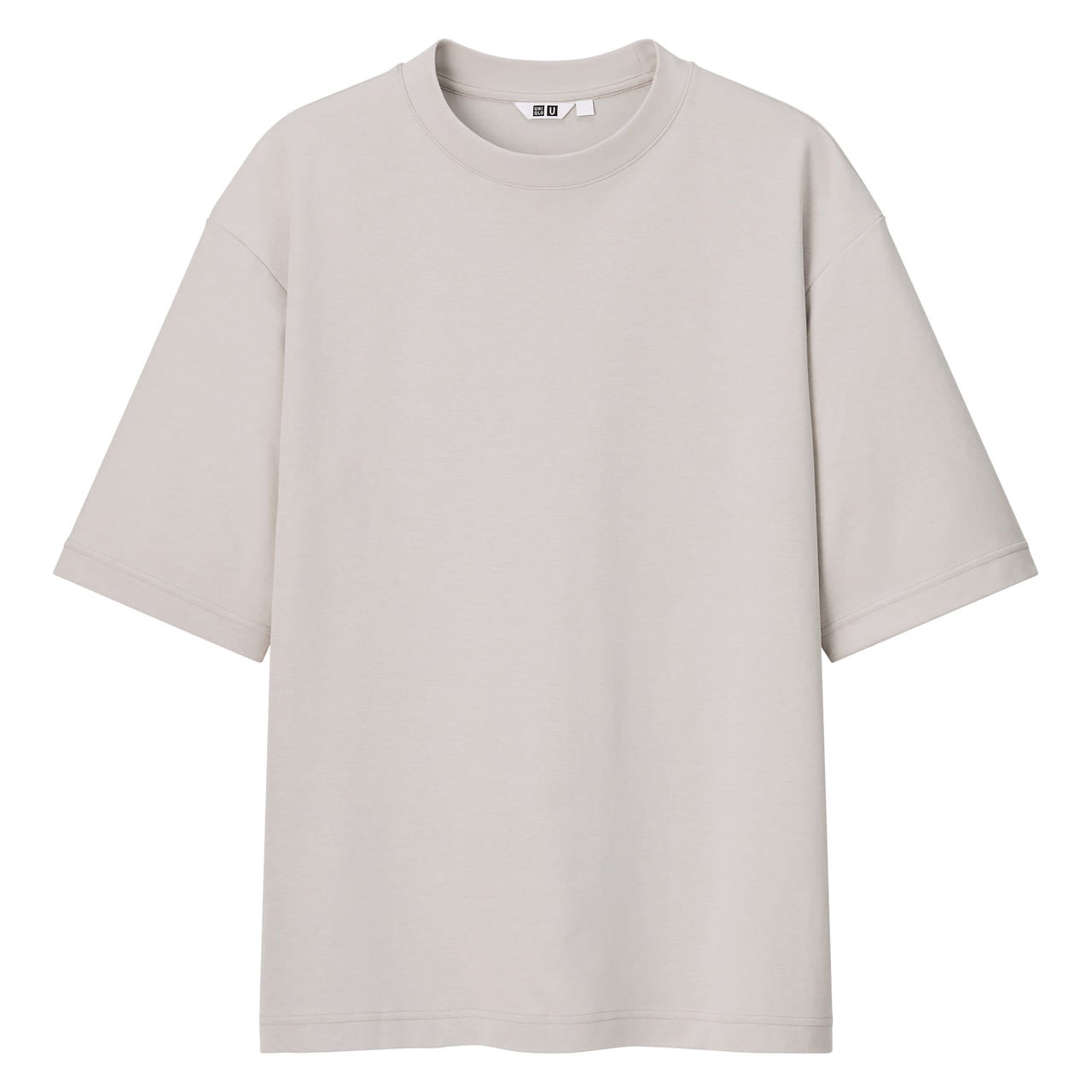 ユニクロ ユー（Uniqlo U）のエアリズムコットンオーバーサイズTシャツ（5分袖） ¥1,990