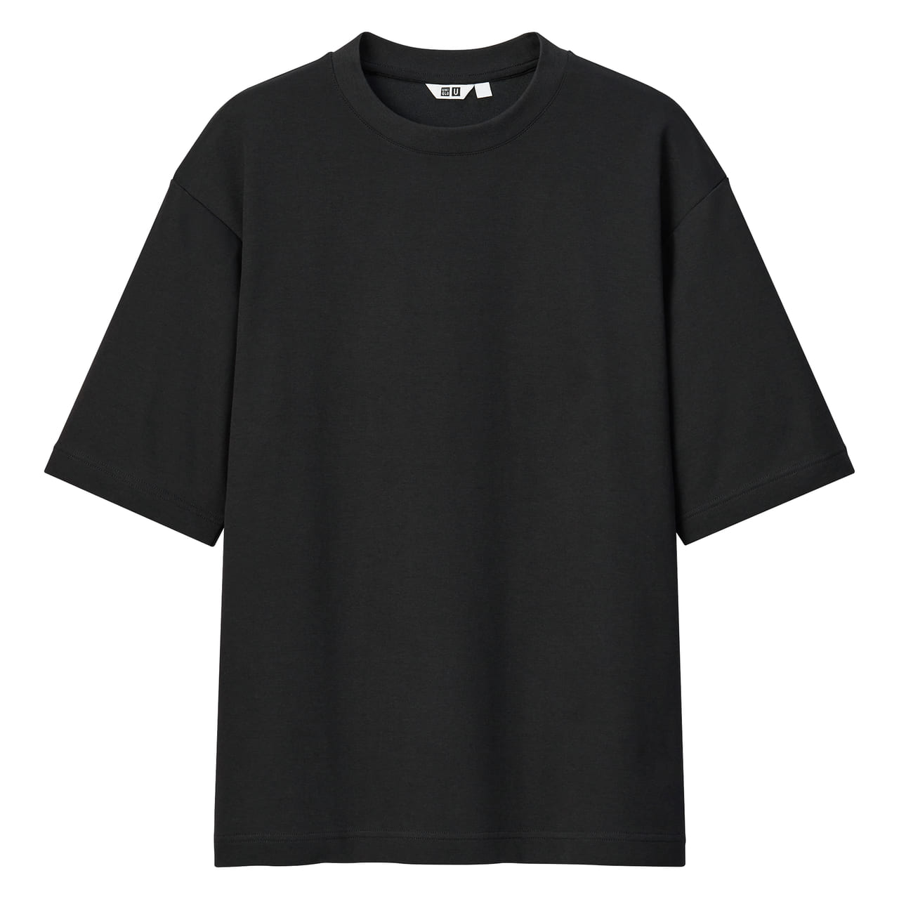 ユニクロ ユー（Uniqlo U）のエアリズムコットンオーバーサイズTシャツ（5分袖） ¥1,990