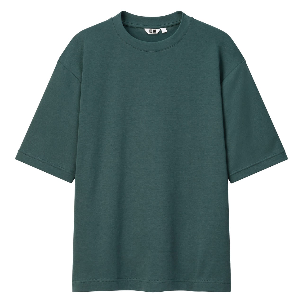 ユニクロ ユー（Uniqlo U）のエアリズムコットンオーバーサイズTシャツ（5分袖） ¥1,990